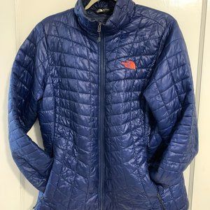 Navy North Face Insulated Puff Jacket Size L